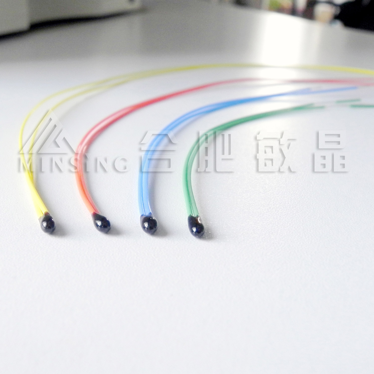 Auto Part Epoxy Resin Ntc Sensor Thermistor for Heated Steering Wheel Applications