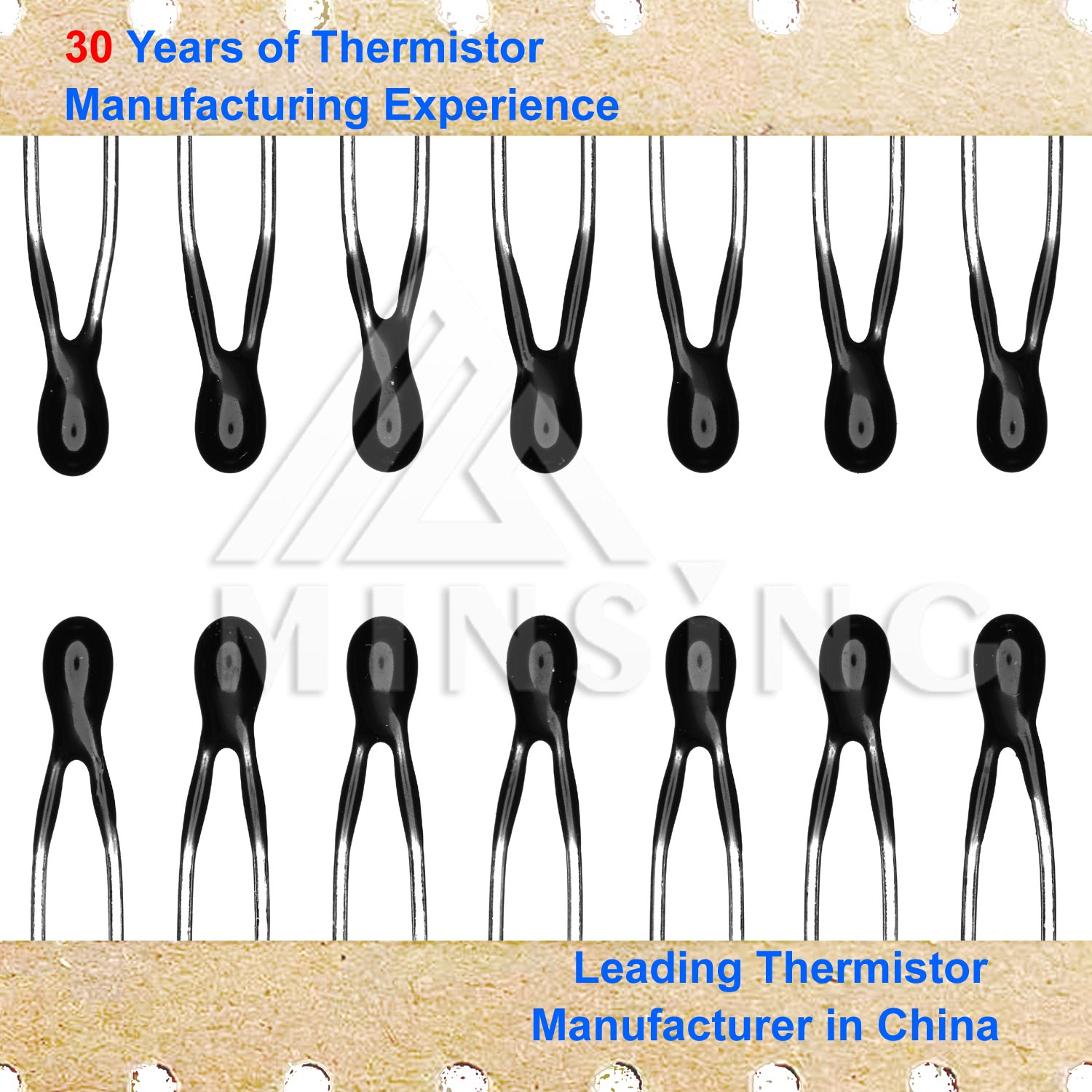 Epoxy-Coated NTC Thermistor