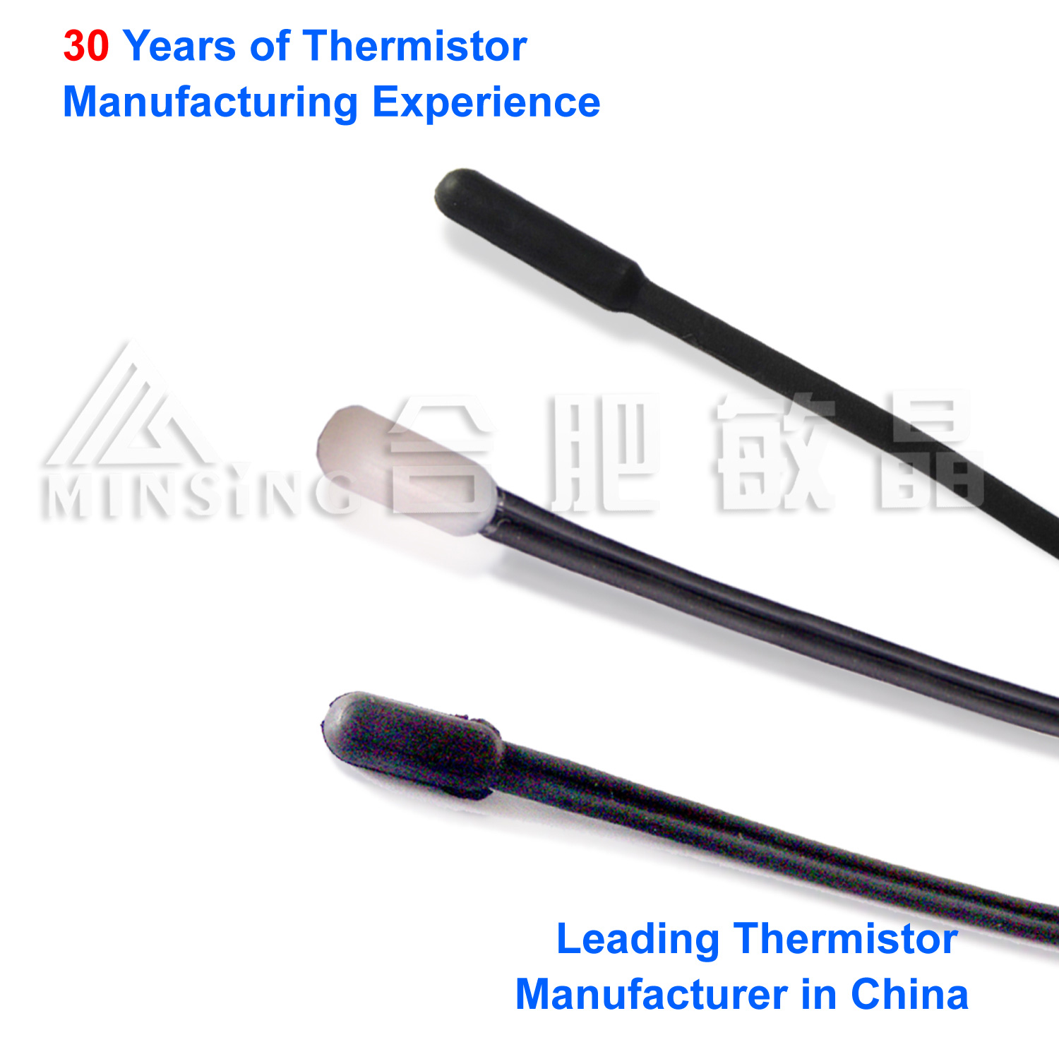 Lightweight Plastic Body NTC Thermistor Temperature Sensor for Power Inverters