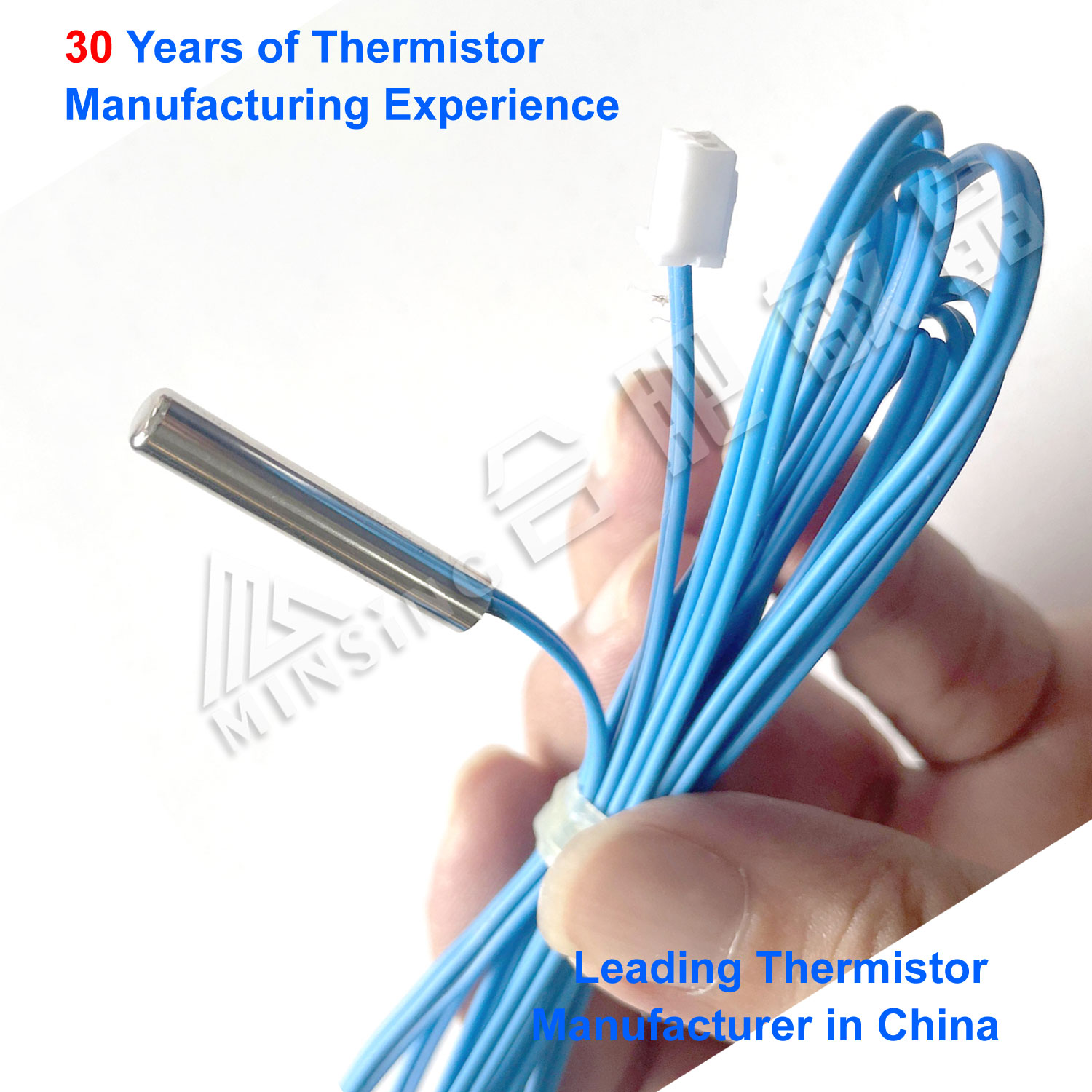 MFT Metal Tube NTC Temperature Sensor – High Accuracy Series