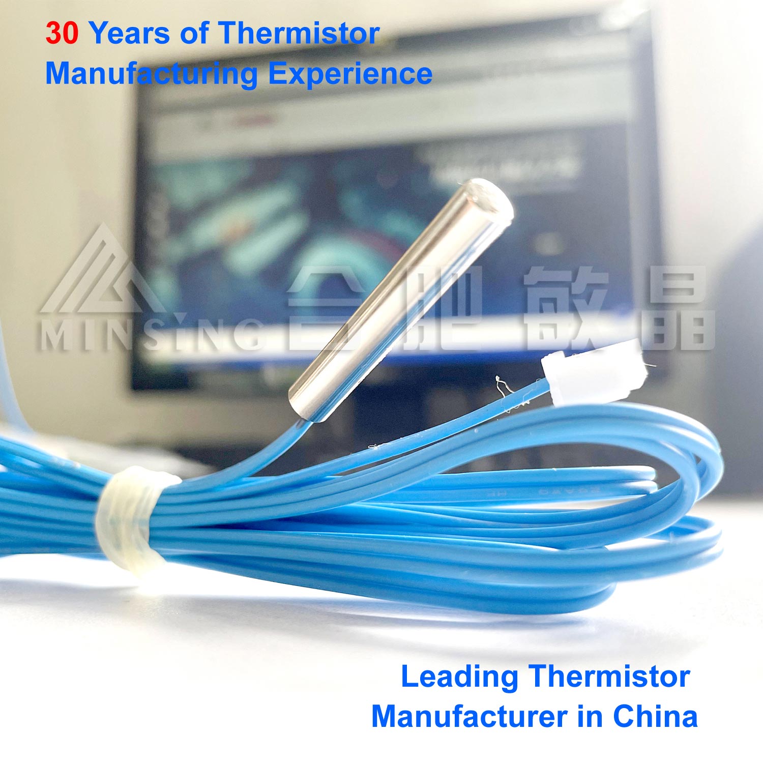 MFT Metal Tube NTC Temperature Sensor – High Accuracy Series
