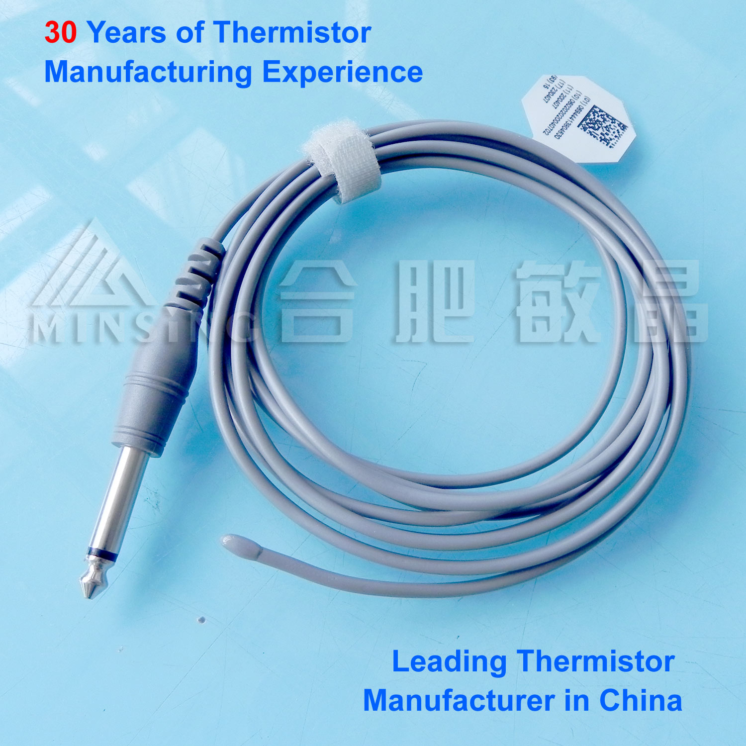 Reusable Body Cavity Temperature Probe for Esophageal and Rectal Monitoring