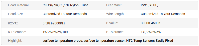 NTC Temp Sensors